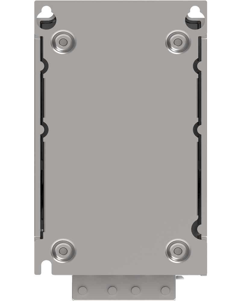 E800 Vector VFD Rear view
